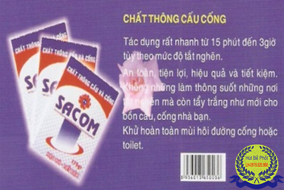 Bột thông cống chất lượng